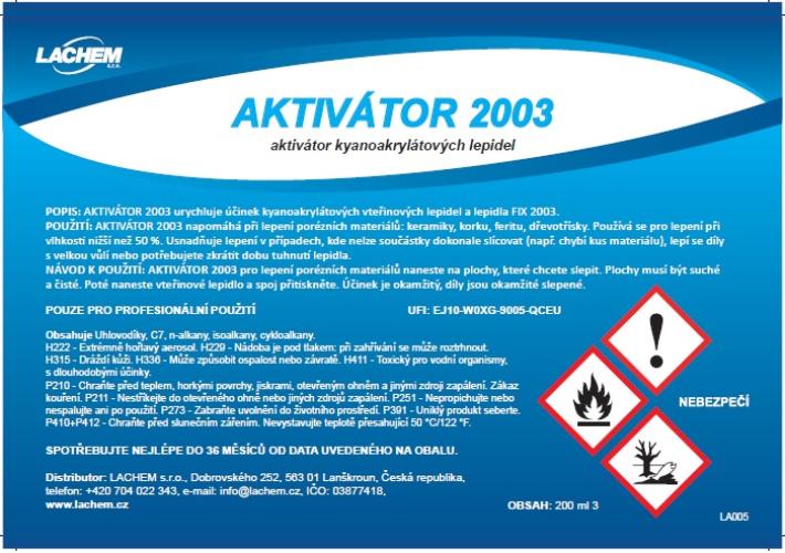Aktivátor 2003